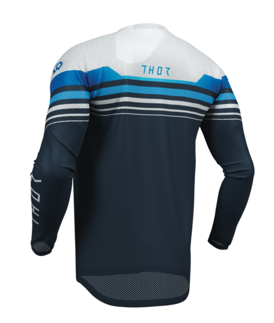 Мотокрос джърси THOR LAUNCHMODE VENTED RAPTOR MIDNIGHT BLUE/GRAY