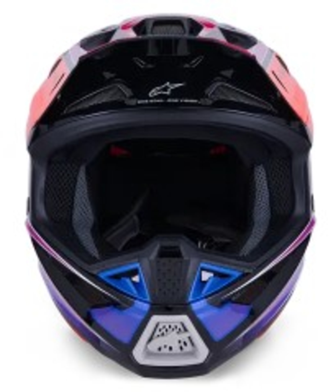 Мотокрос каска ALPINESTARS SM7 FUSE BLU/PU/PINK