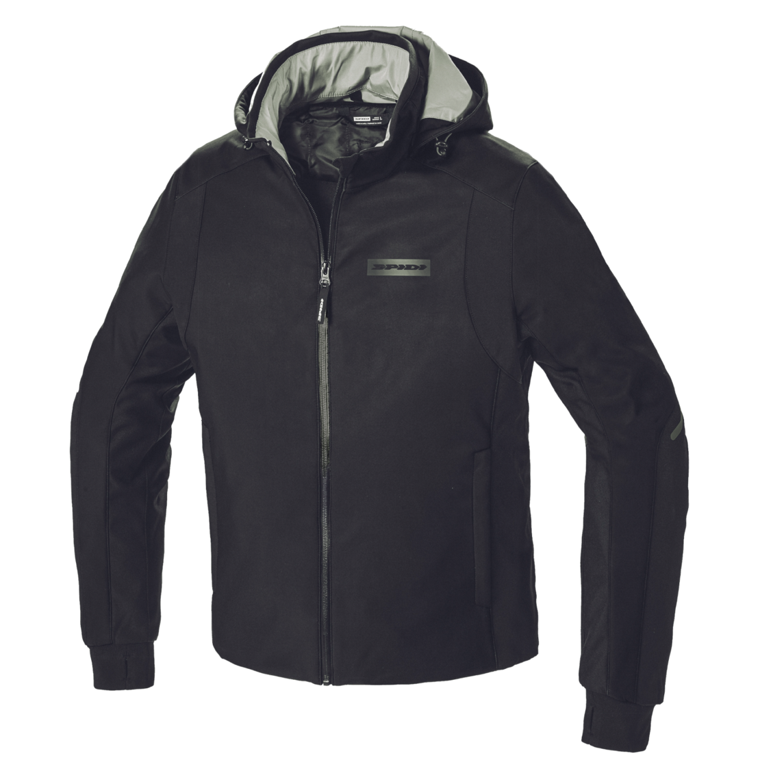 Текстилно мото яке SPIDI Hoodie Armor H2Out Black