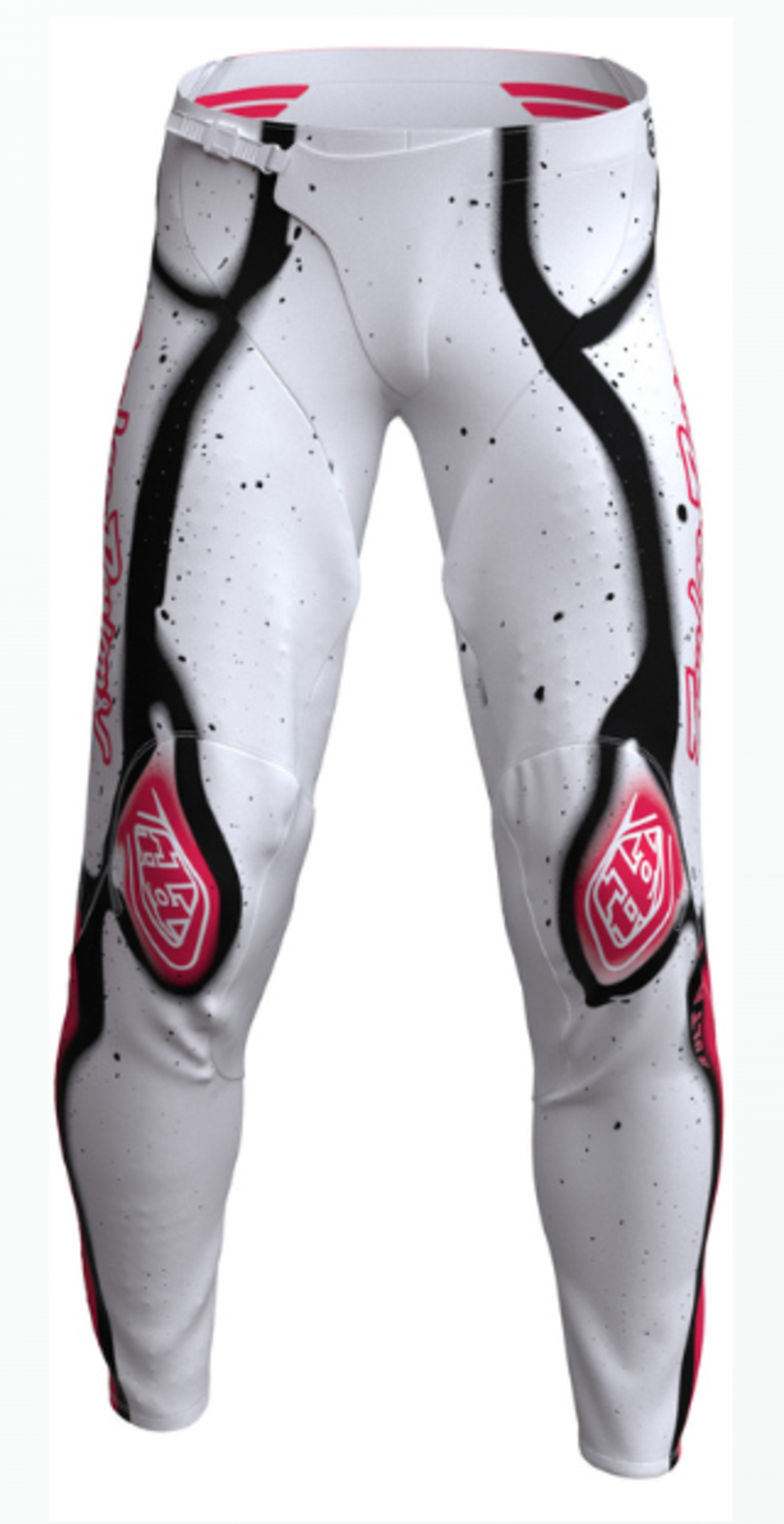 Мотокрос брич TROY LEE DESIGNS SE Ultra Membrane Pants - White/Infra Red
