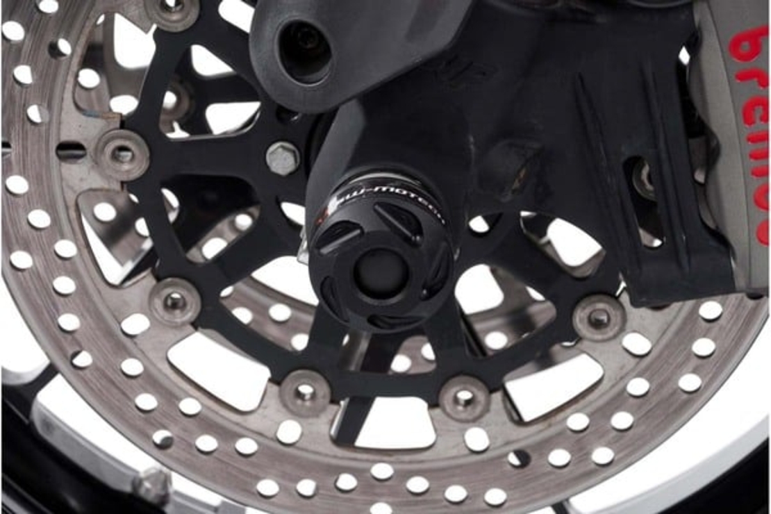 Краш тапи SW-MOTECH FRONT AXLE SLIDER SET DUKE 790 ABS