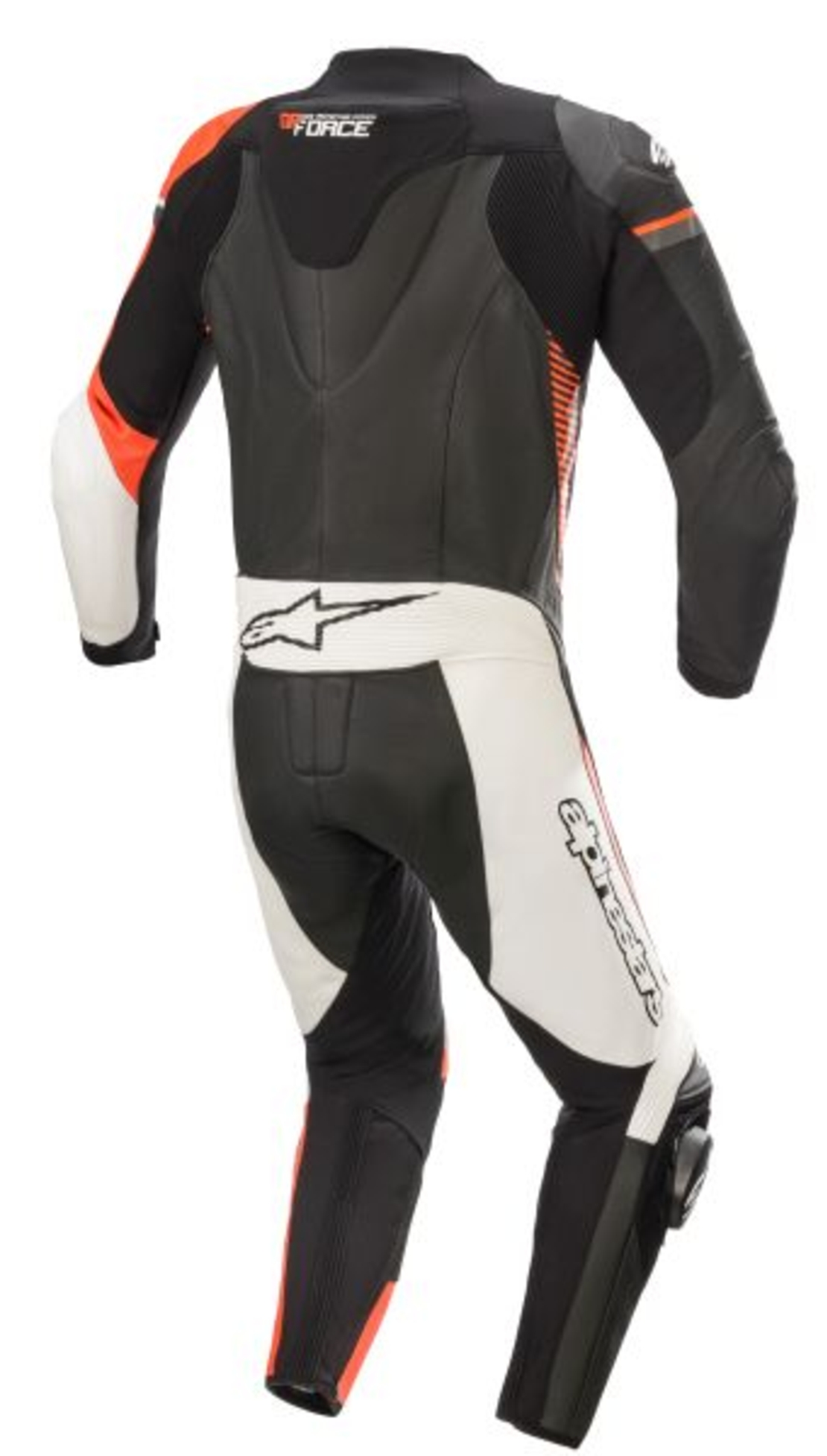 Кожен мото екип ALPINESTARS GP FORCE V2 BLACK/RED/WHITE