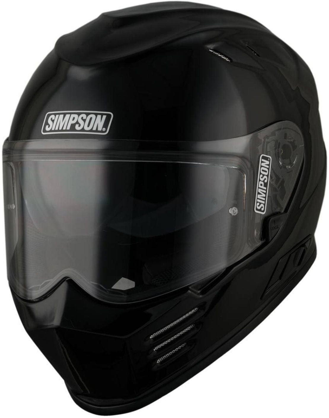 Каска SIMPSON VENOM SOLID GLOSS BLACK