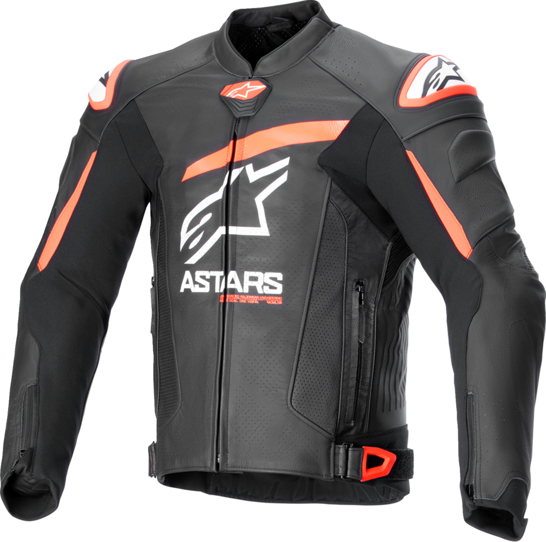 Кожено яке ALPINESTARS GP PLUS R V4 Air flow BLACK/RED