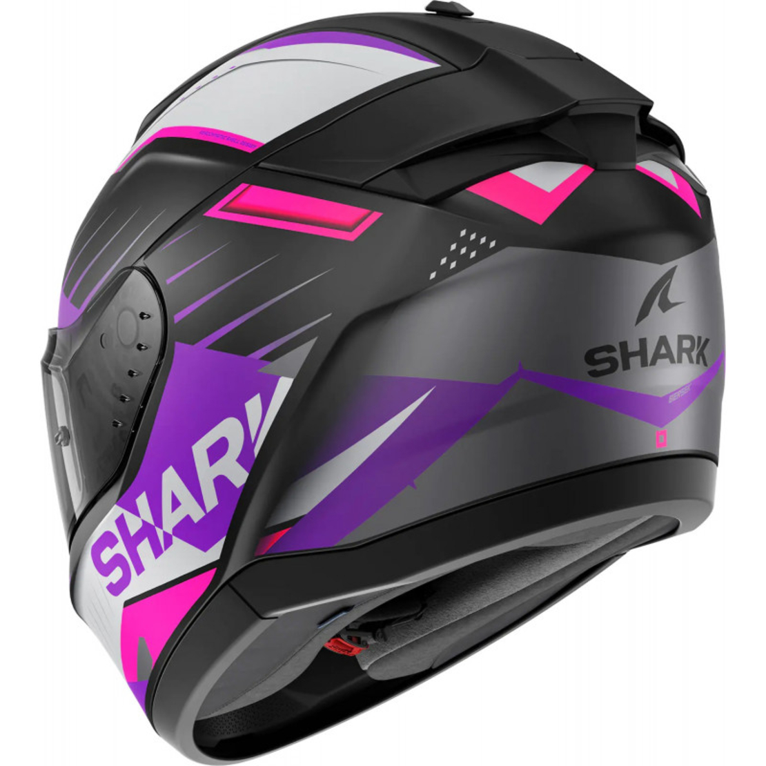 Каска SHARK RIDILL 2 BERSEK BLACK/GREY/PINK