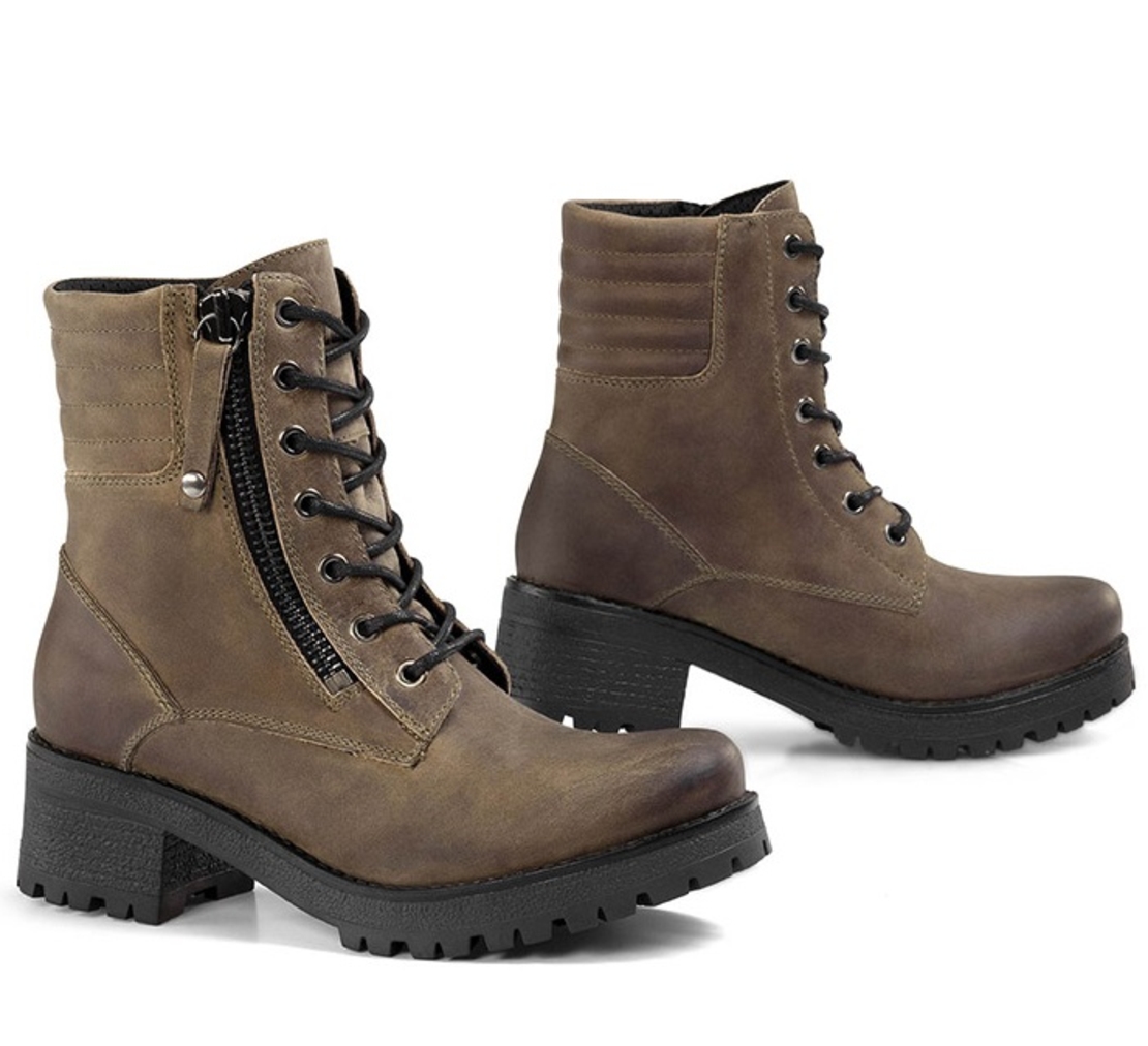 Дамски мото боти FALCO MISTY ARMY GREEN