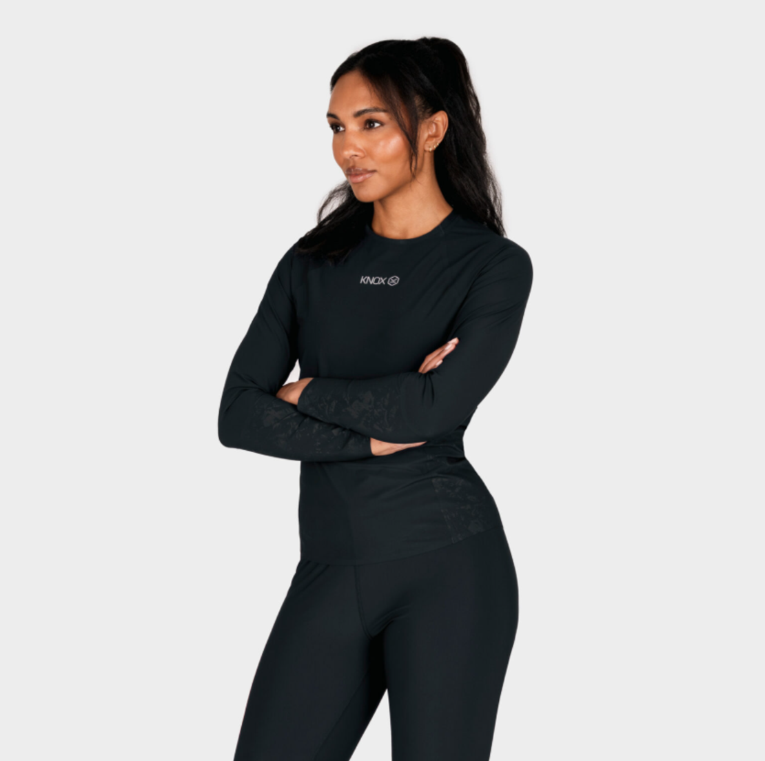 Дамско термо горнище KNOX Dual Active Women’s Base Layer BLACK