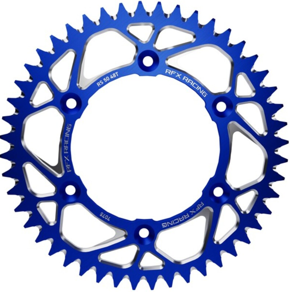 Заден пиньон RFX Pro Series Elite BLUE Aluminium Rear Sprocket TM MX 85 - 428 52T