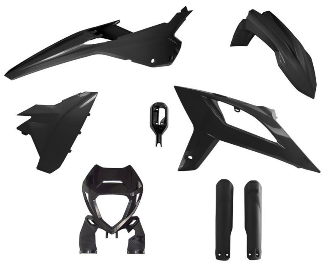 Комплект пластмаси RACETECH Plastic Kit Replica - Beta RR 20-23 (Black)