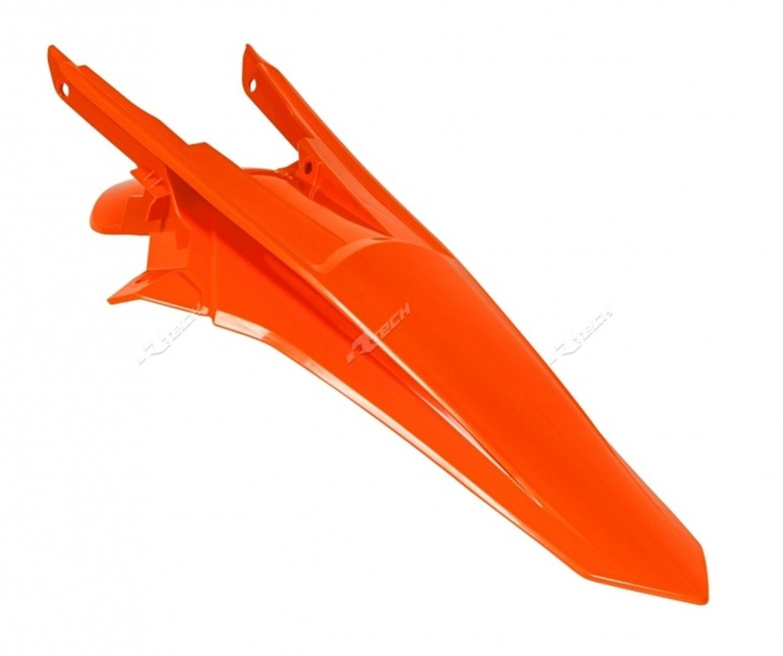 Заден калник RACETECH Rear Fender Neon Orange KTM 17-20
