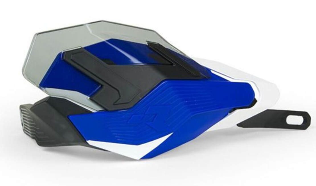 Предпазител за кормило RACETECH HP3 Adventure Handguards Blue/White