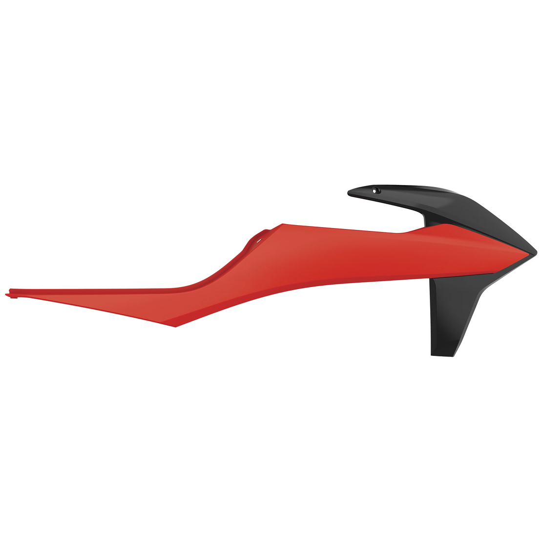 Пластмасови капаци за радиатор Polisport КТМ SX /SX-F - 2019-21 Black/Orange Flo