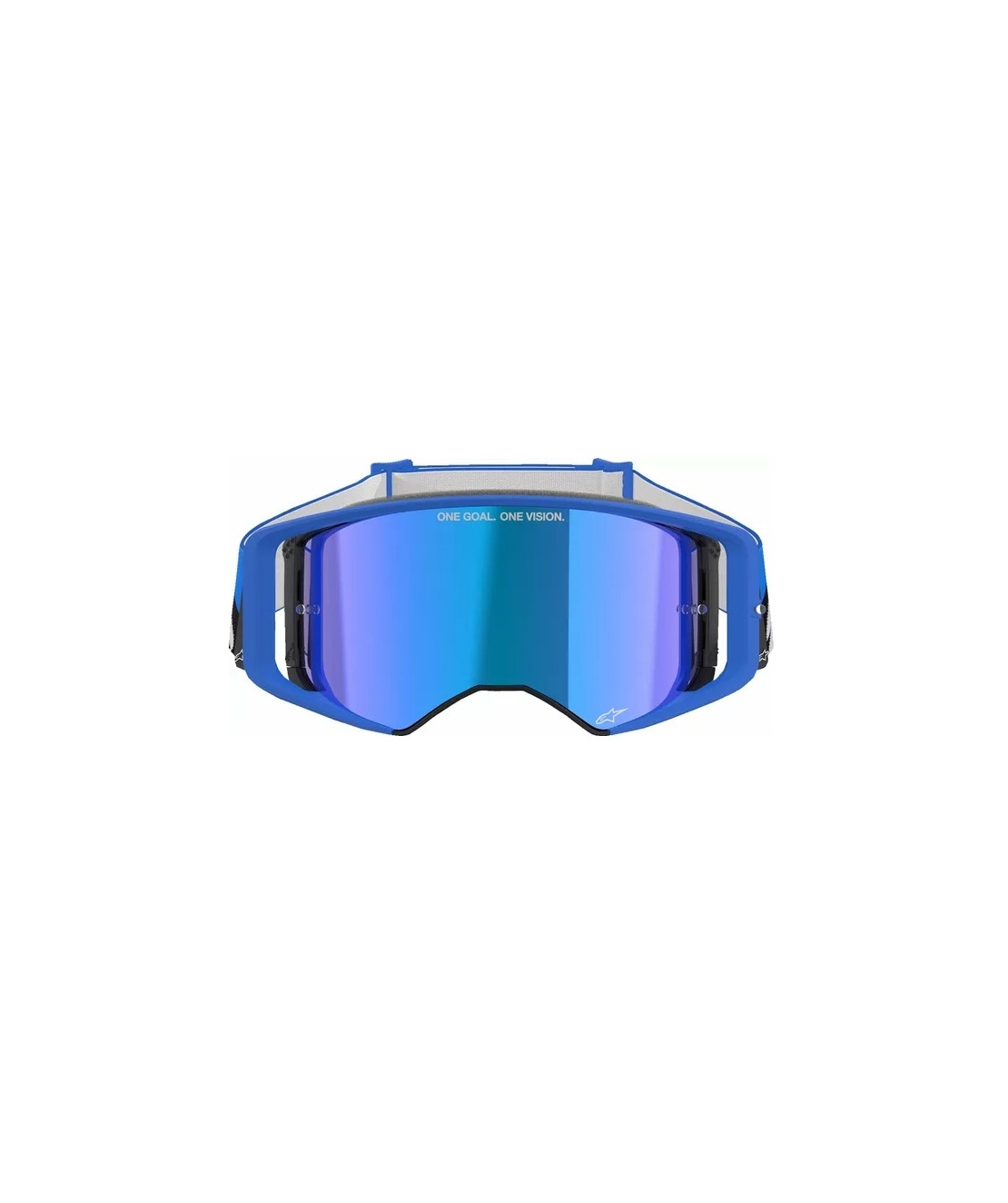 Мотокрос очила ALPINESTARS SUPERTECH STREAM BLUE MIRROR