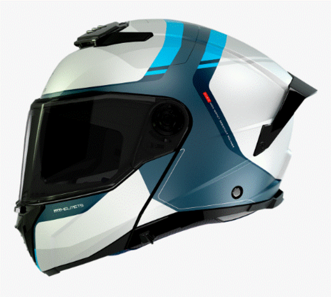 Отваряема каска MT ATOM 2 SV EMALLA C17 MATT BLUE