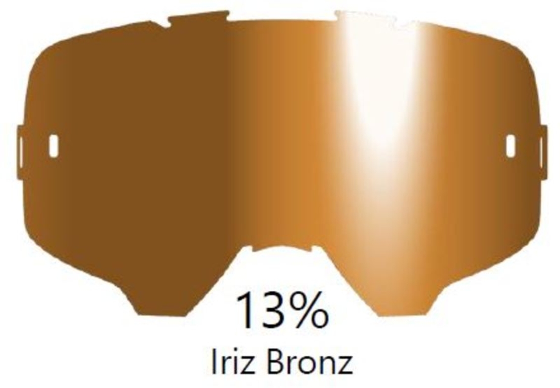 Iriz плака за очила Leatt Velocity-Bronz 13%