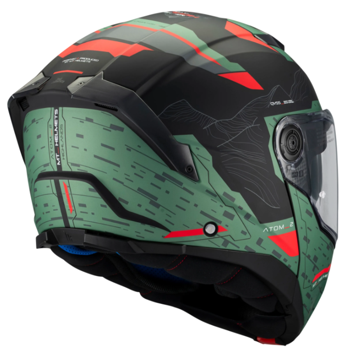 Отваряема каска MT ATOM 2 SV HIGHLANDS C6 MATT