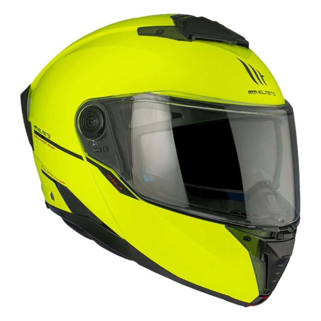 Отваряема каска MT ATOM 2 SV A3 FLUO YELLOW