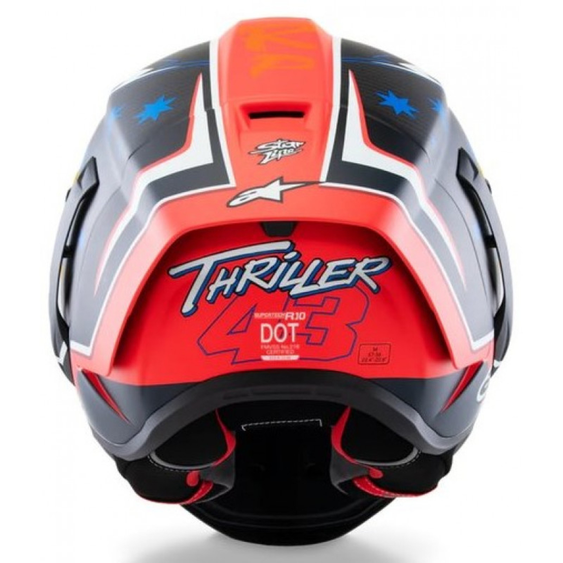Каска ALPINESTARS Supertech R10 Miller Replica -24