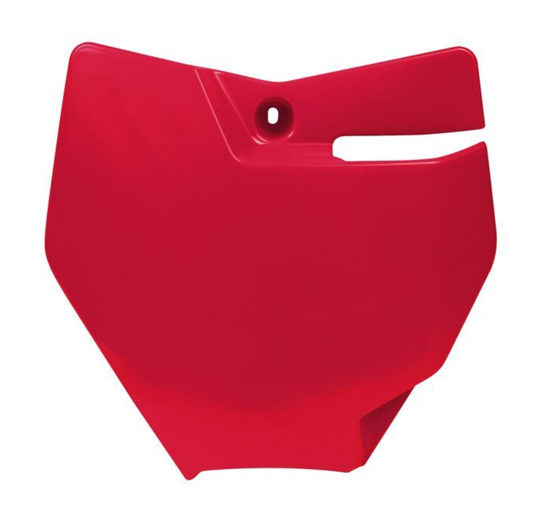 Табела за номер RACETECH Front Number Plate - Gas Gas MC85 21-24 (Red)