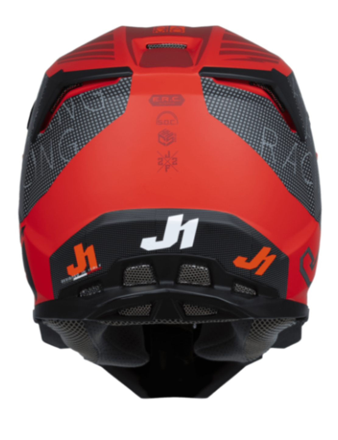 Mотокрос каска Just1 J-22 F Dynamo Black/Red