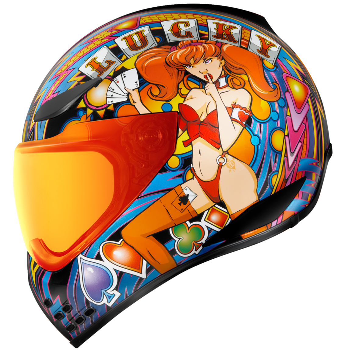 Каска ICON Domain™ Lucky Lid 4