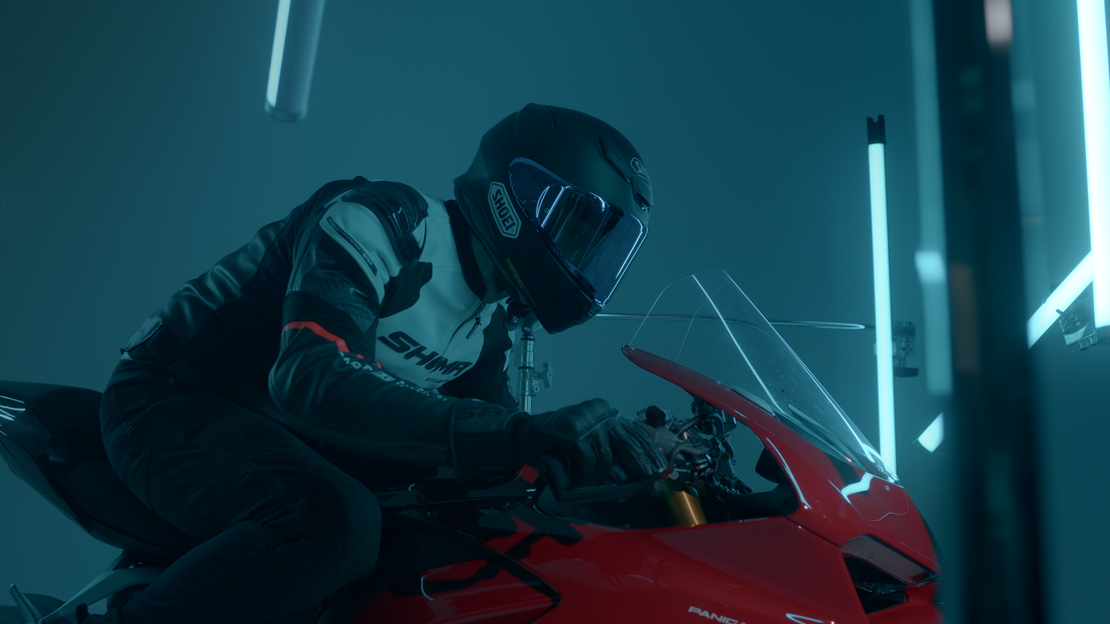 Кожено мото яке SHIMA BANDIT 2.0 RED