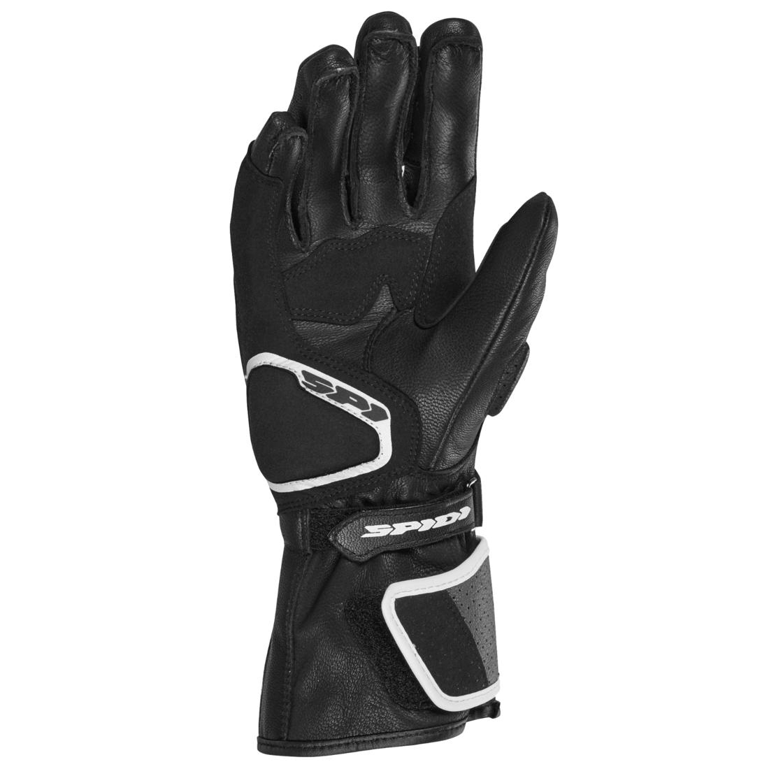 Дамски кожени мото ръкавици SPIDI STR-6 Black/White