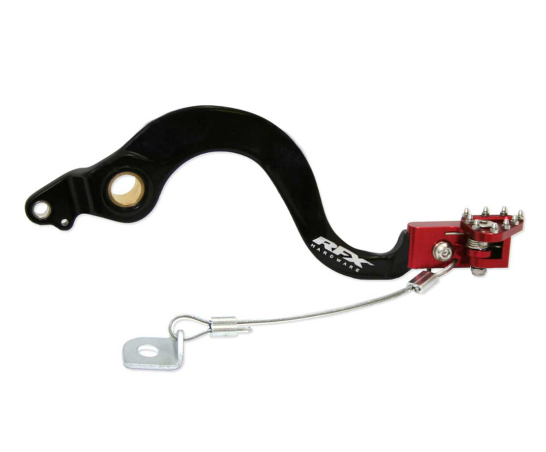 Заден лост за спирачка RFX Pro FT Rear Brake Lever (Black/Red) - Honda CRF150