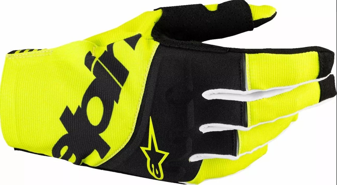 Мотокрос ръкавици ALPINESTARS MX TECHSTAR BK/YW