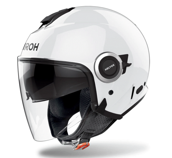 Kаска за скутер AIROH  HELYOS WHITE GLOSS