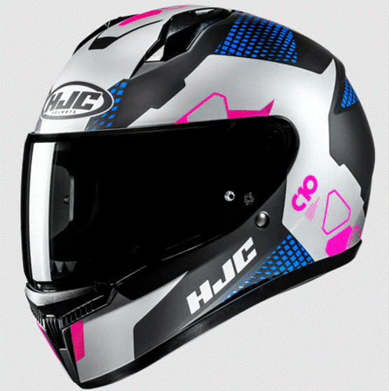 Каска HJC C10 Aspa BLUE/PINK MC28SF