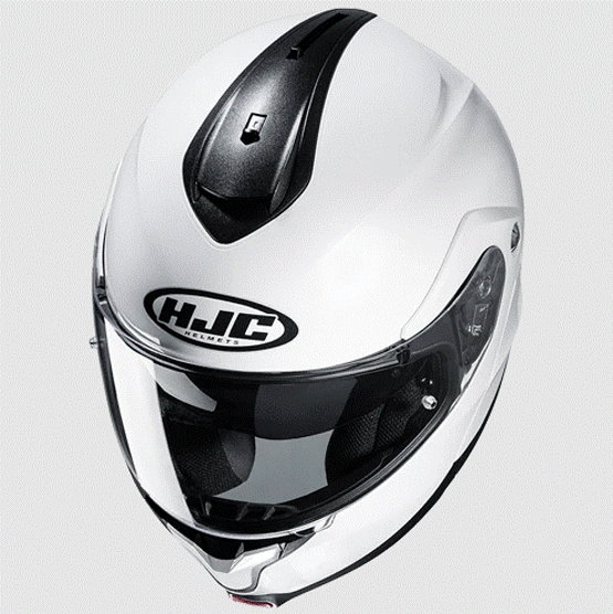 Отваряема каска HJC C91N PEARL WHITE