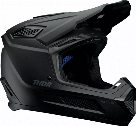 Мотокрос каска THOR FLEET BLACKOUT MATT