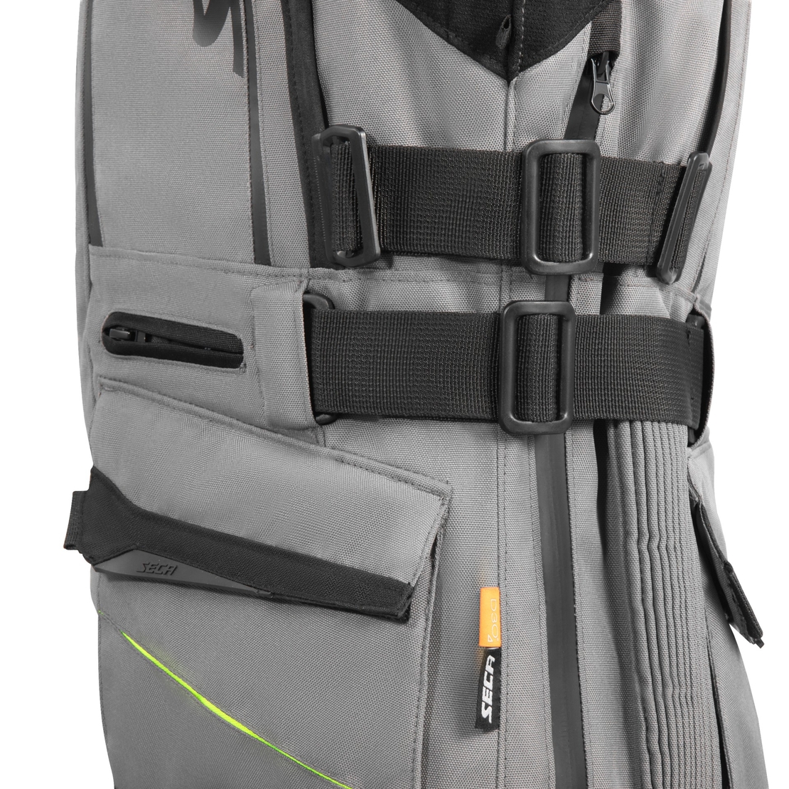 Текстилно мото яке  SECA ARRAKIS III TITANIUM/NEON YELLOW