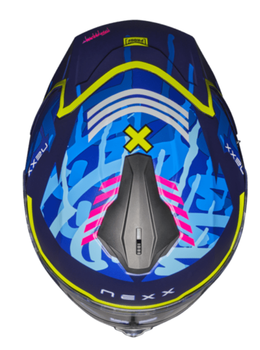 Каска NEXX Y100R URBANGRAM BLACK RED MATT