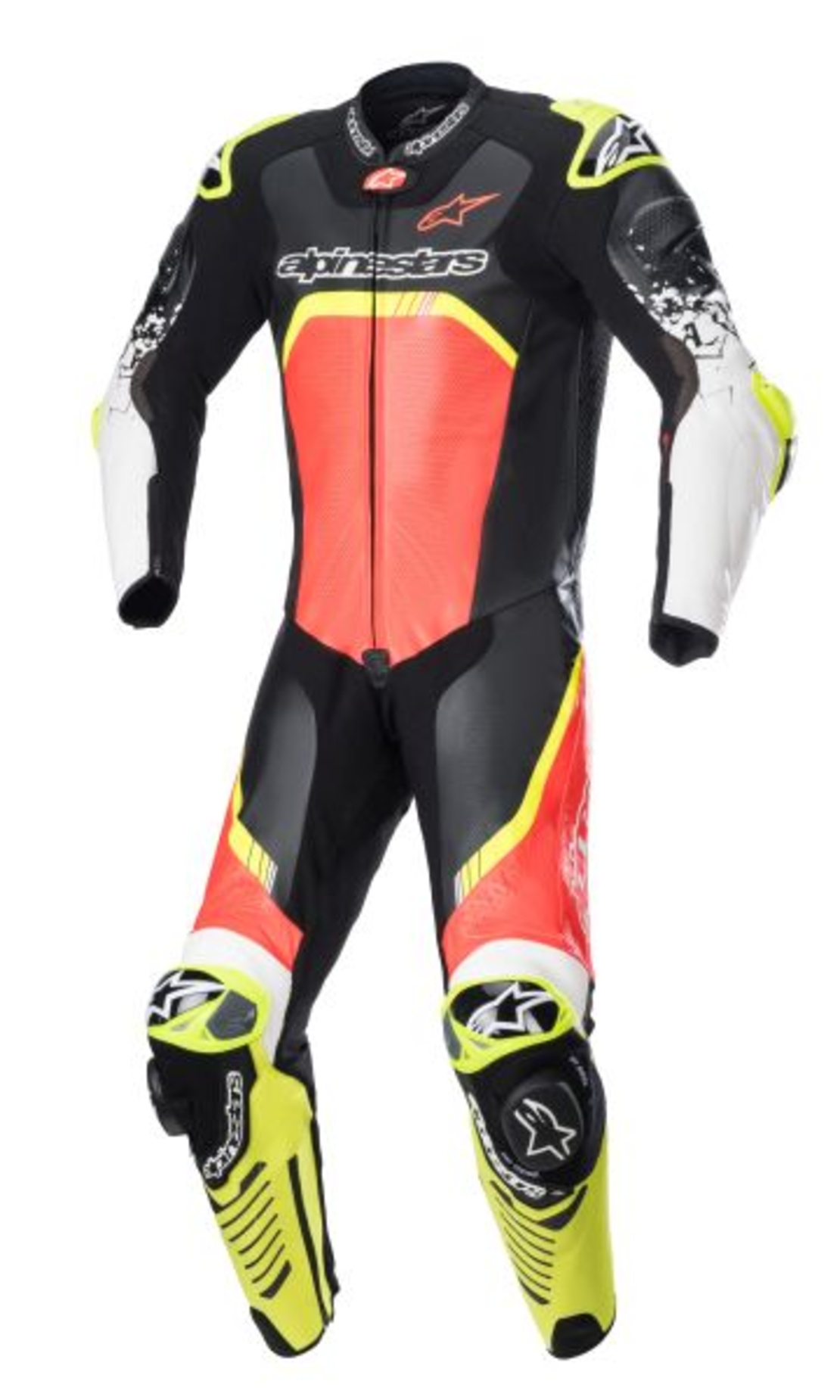 Кожен екип ALPINESTARS GP TECH V4 BLACK/RED/YELLOW