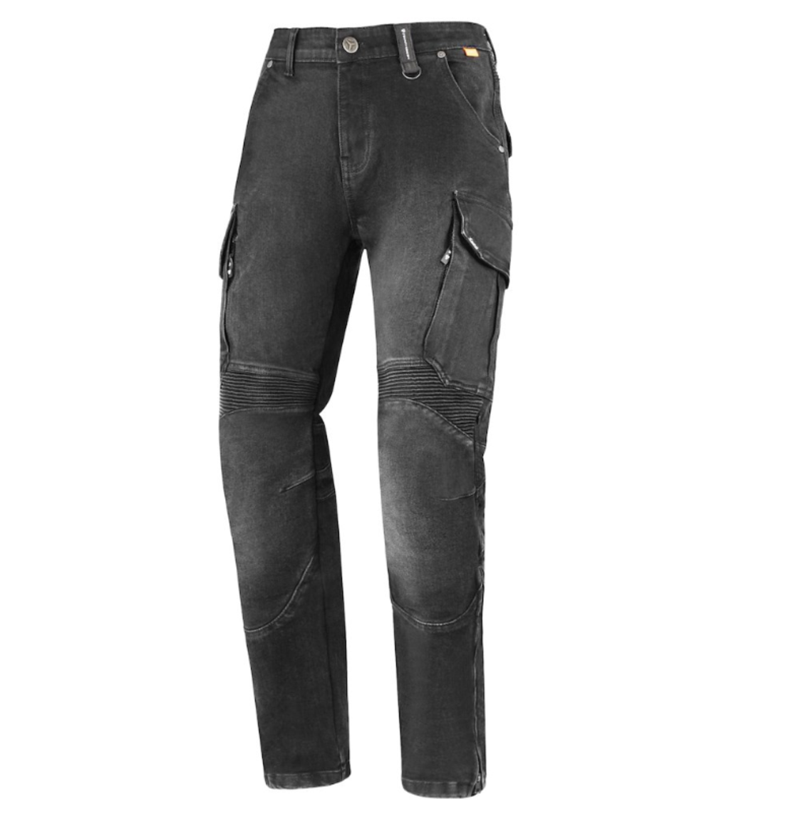 Мото дънки SECA SQUARE II SHORT WASHED BLACK