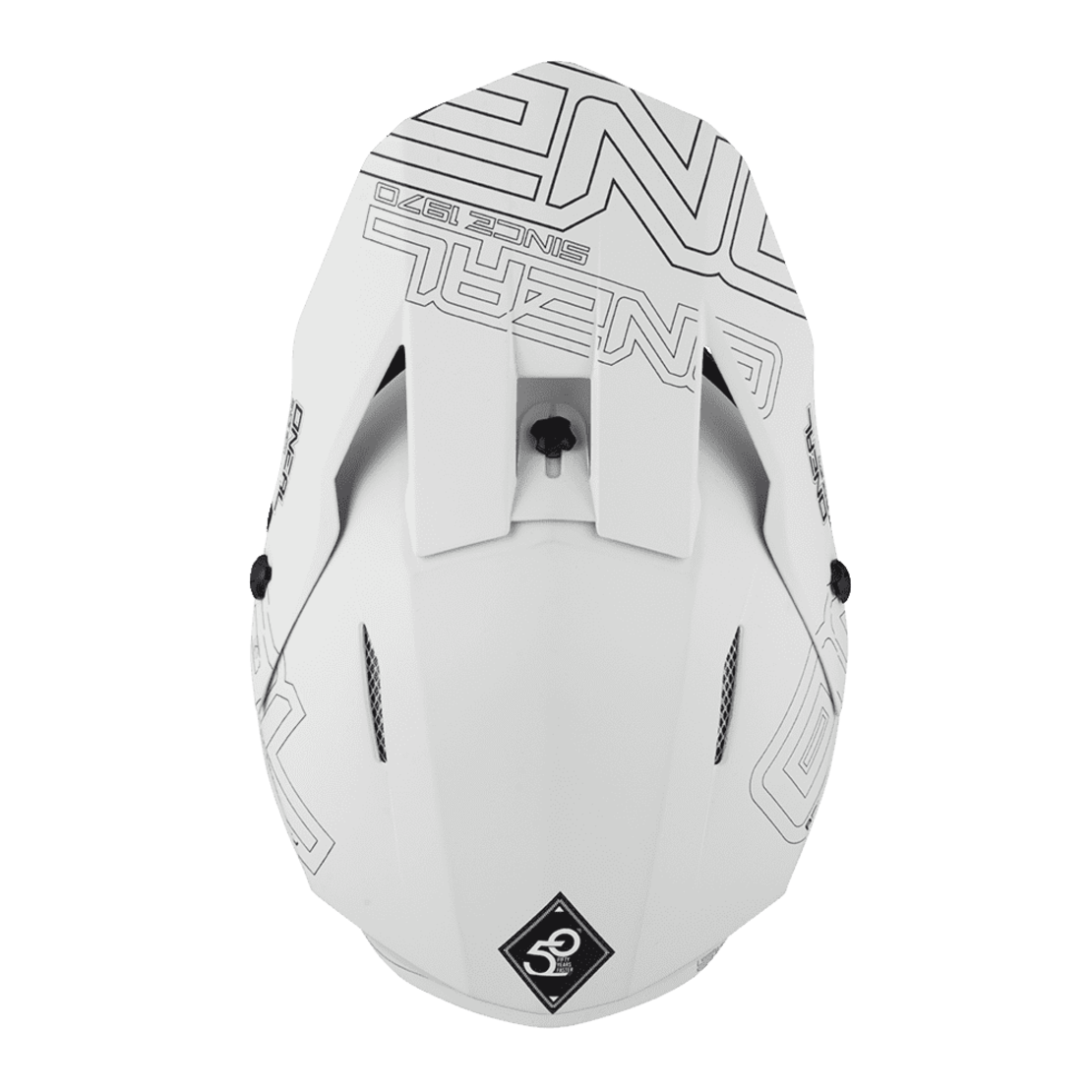 Мотокрос каска O'NEAL 3SERIES FLAT 2.0 WHITE