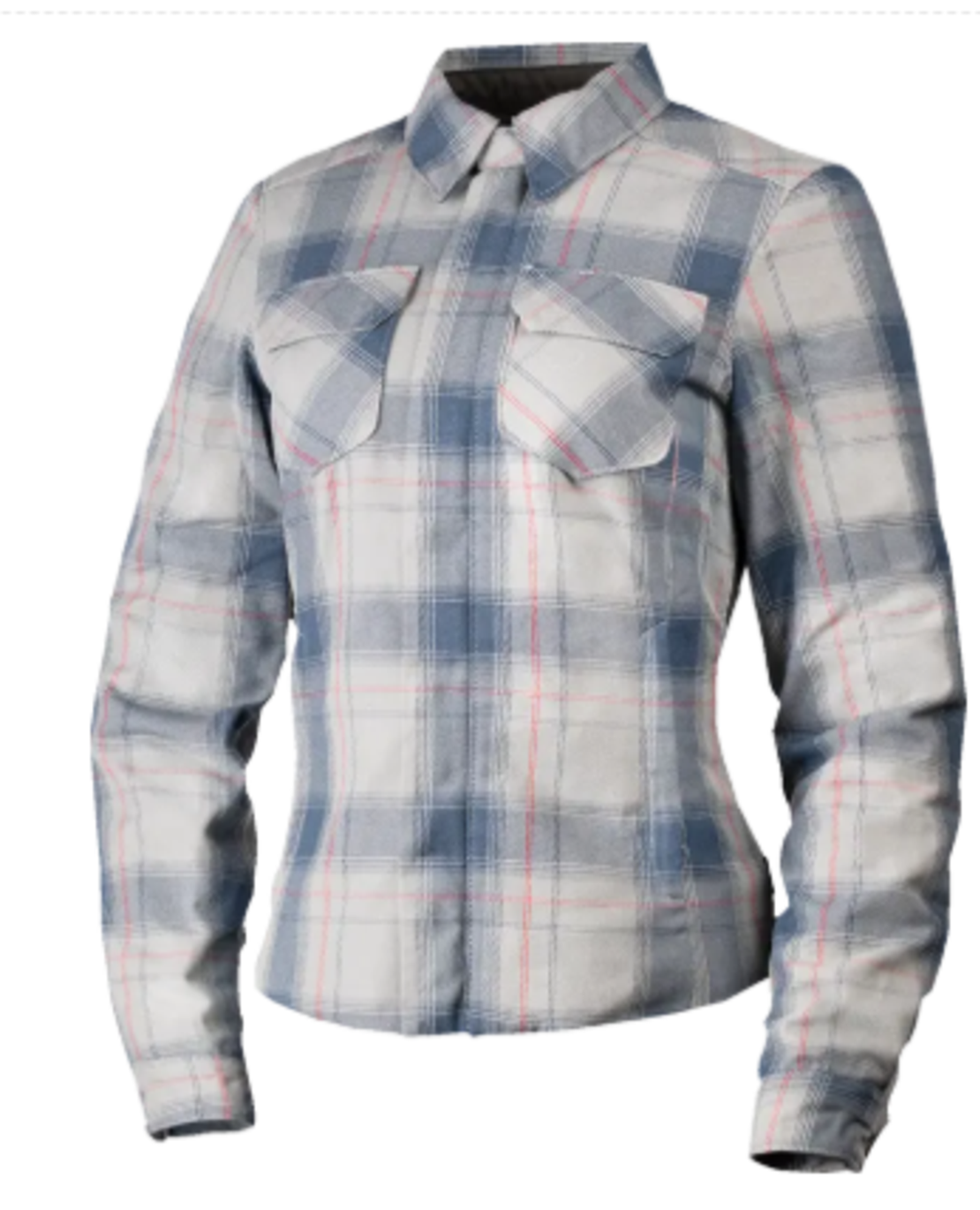 Дамска мото риза ICON Fallblock Flannel Grey