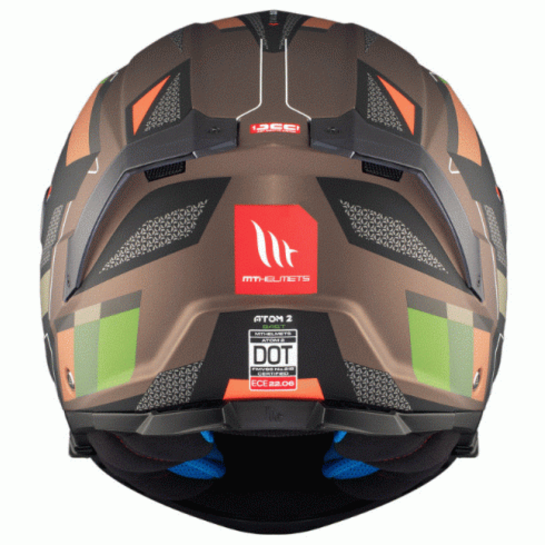 Отваряема каска MT ATOM 2 SV BAST A6 MATT