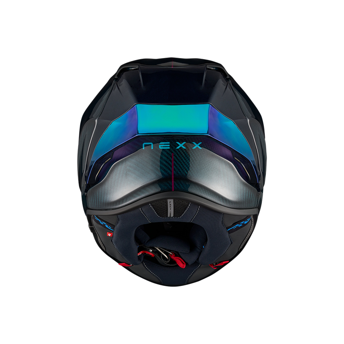 Каска NEXX X.R3R HADAL CARBON BLUE TEAL