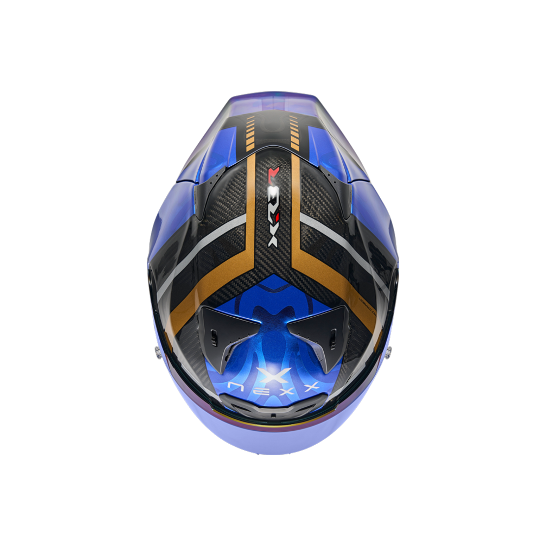 Каска NEXX X.R3R SWIRL DEEP BLUE