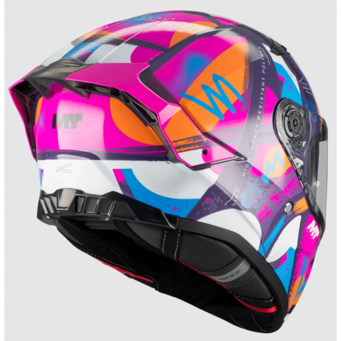 Каска MT THUNDER 4 R SV PIPEN C8 GLOSS
