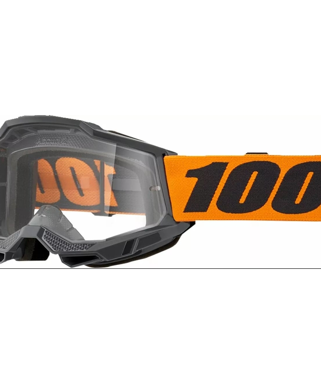 Мотокрос очила 100% ACCURI2 ORANGE CLEAR
