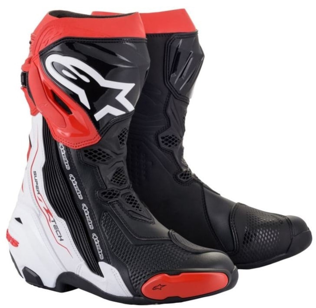 Ботуши ALPINESTARS SUPERTECH R Black/White/Red
