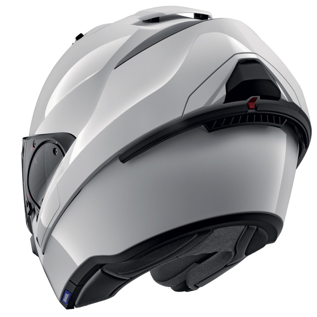 Каска за мотор SHARK EVO-ES BLANK WHITE AZUR