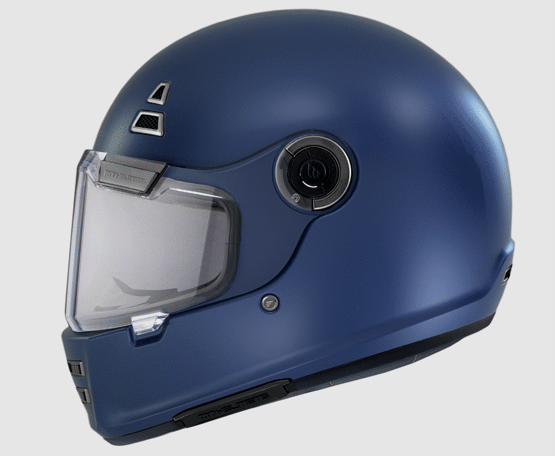 Каска MT JARAMA A7 SOLID BLUE MATT