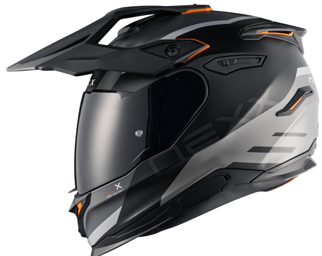 Адвенчър каска NEXX  Y.TRAVL QUEST BLACK GRAY