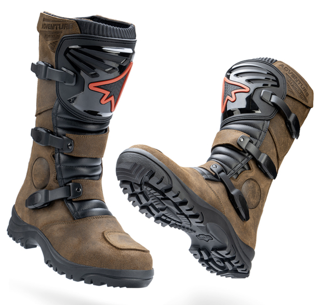 Адвенчър ботуши STYLMARTIN OVERLAND  WP BROWN