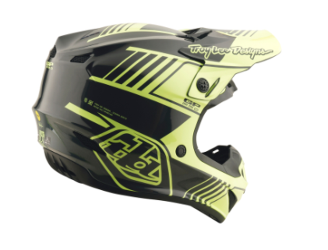 Mотокрос каска TROY LEE DESIGNS GP Pro Segment - Yellow